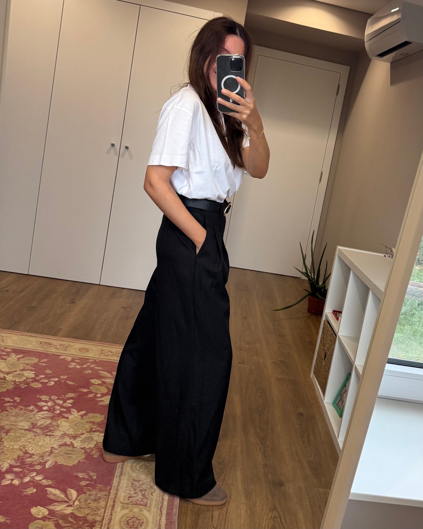 Calças de Alfaiataria Expresso - Preto