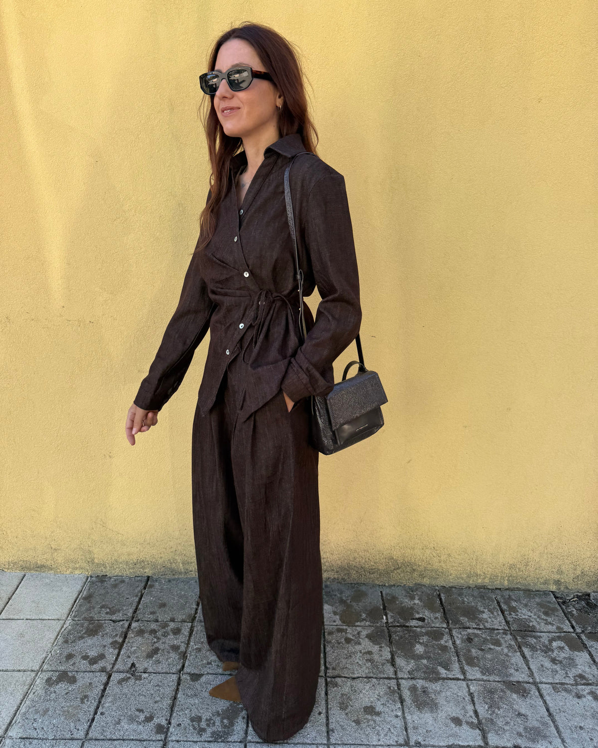 Conjunto Parisienne - Castanho