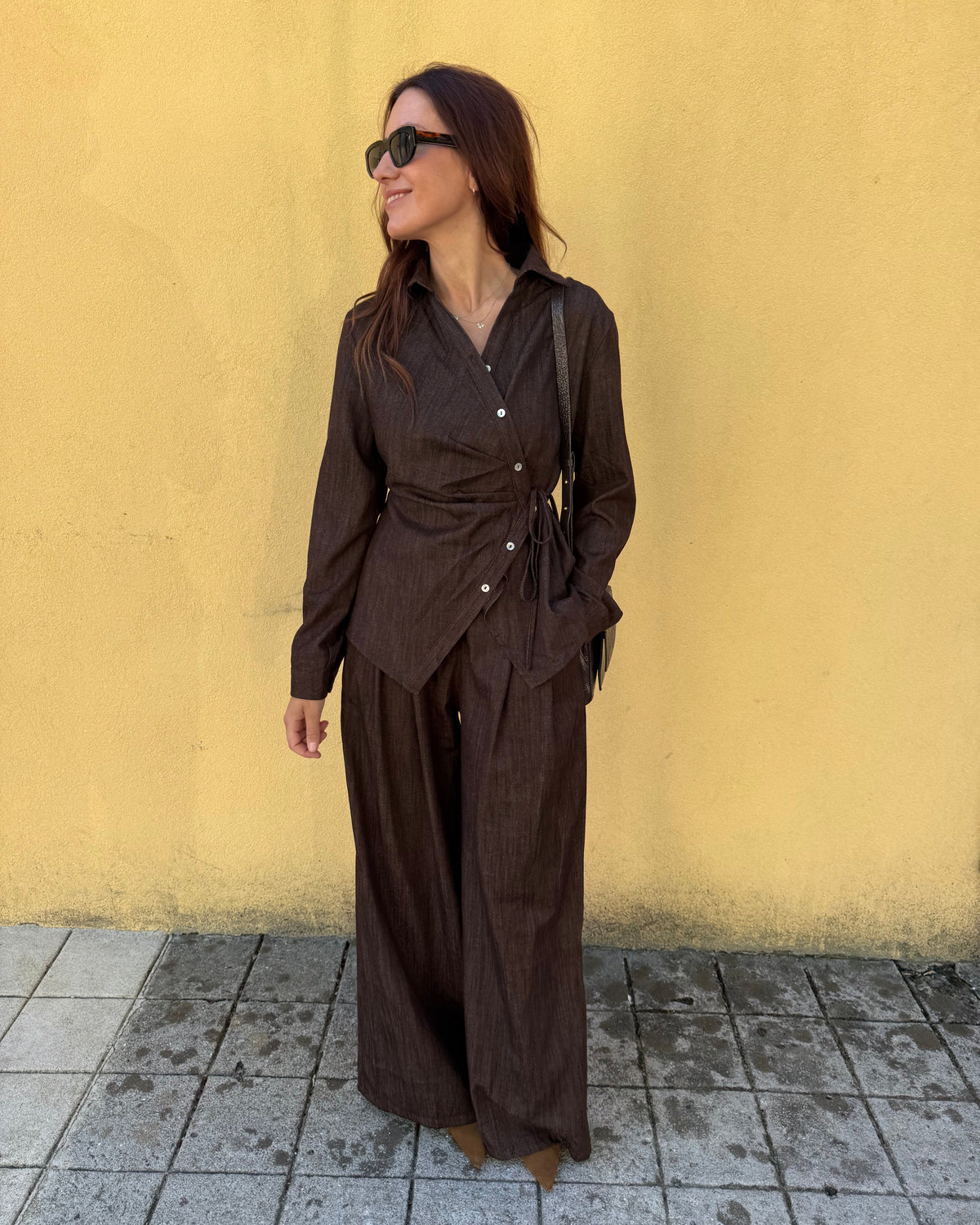 Conjunto Parisienne - Castanho