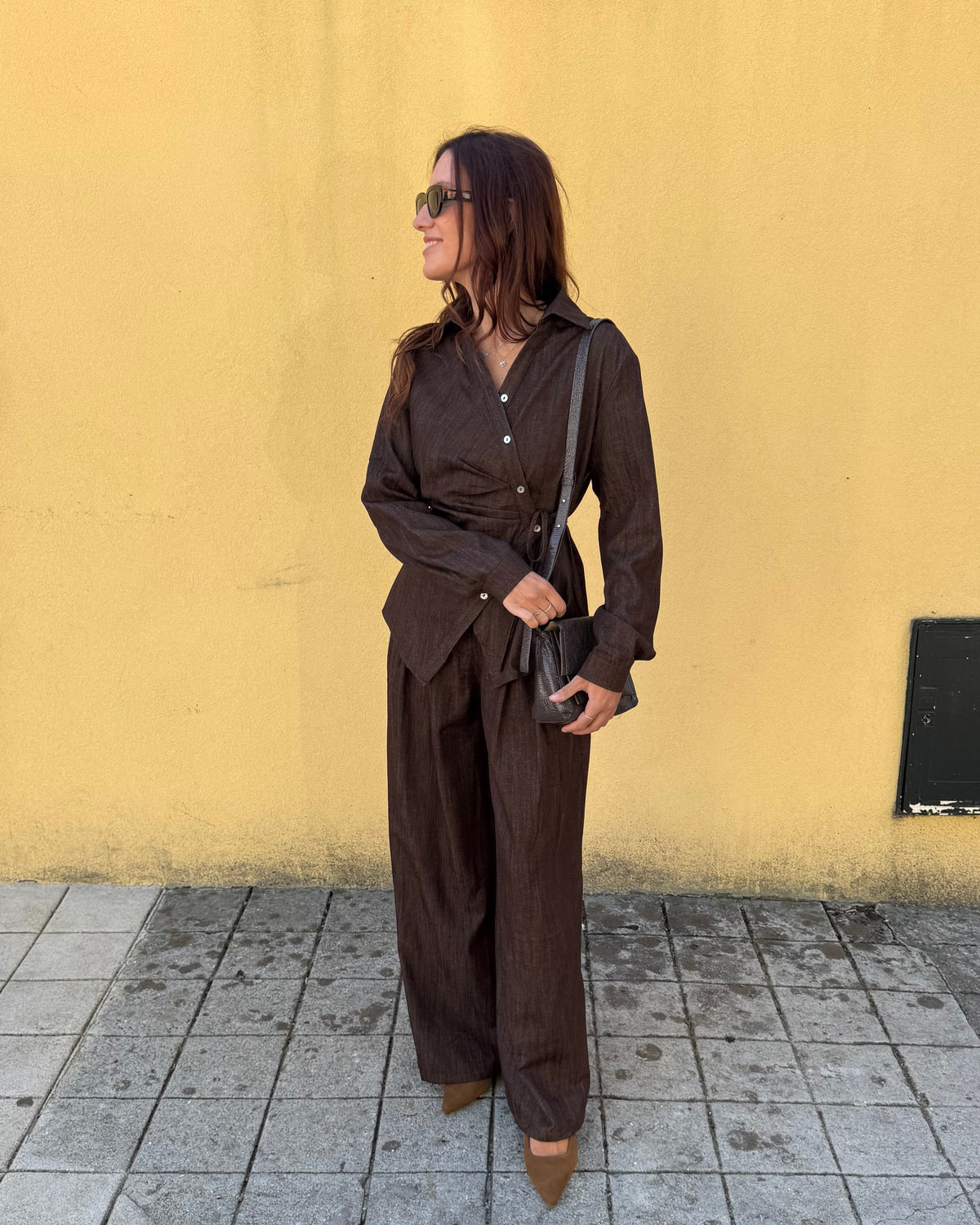 Conjunto Parisienne - Castanho