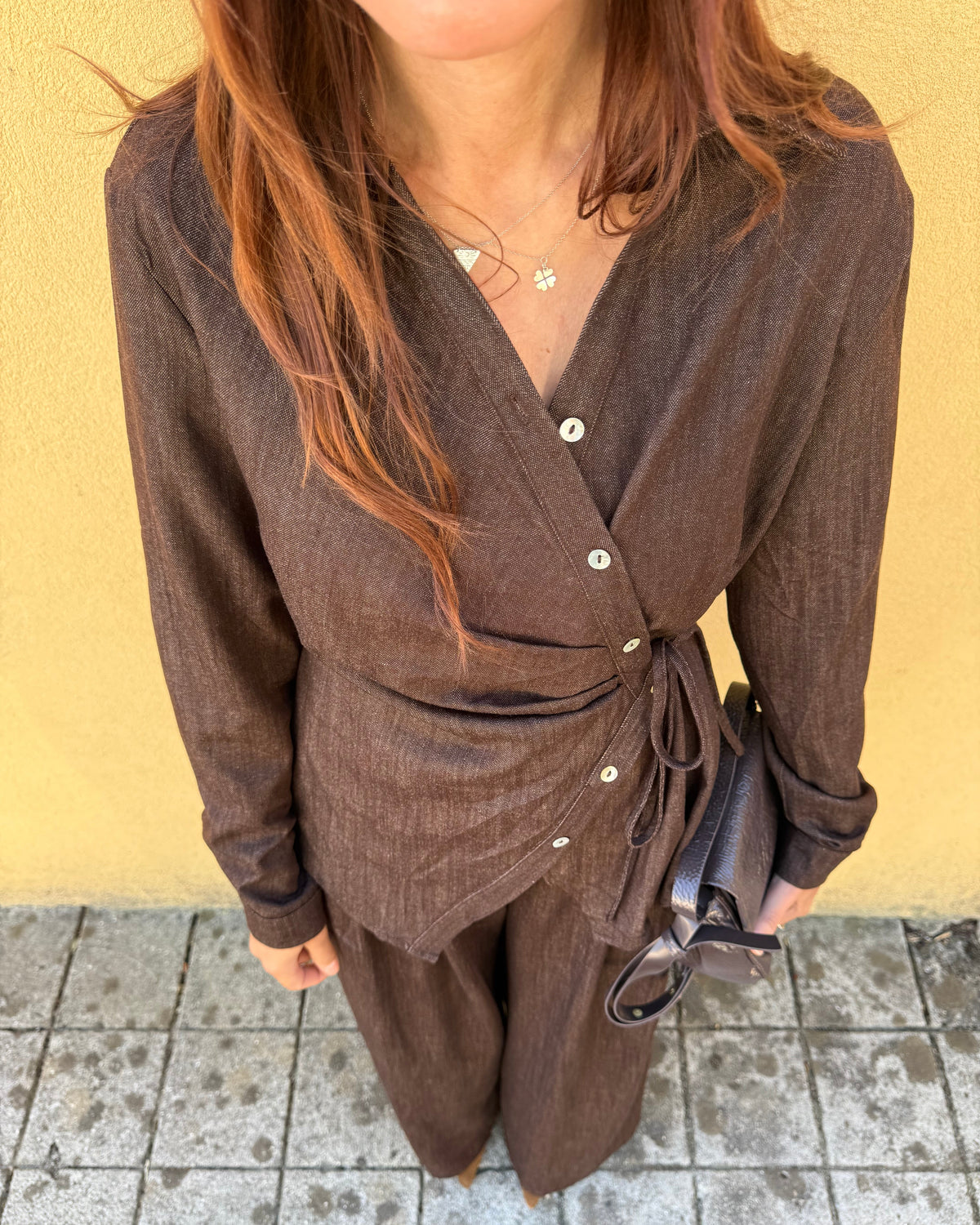 Conjunto Parisienne - Castanho