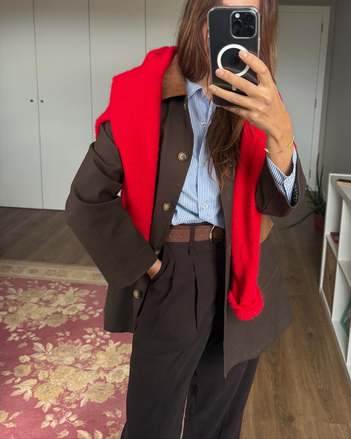 Calças de Alfaiataria Soft - Cofee - ( Pré-Venda - Envio até 09/12)