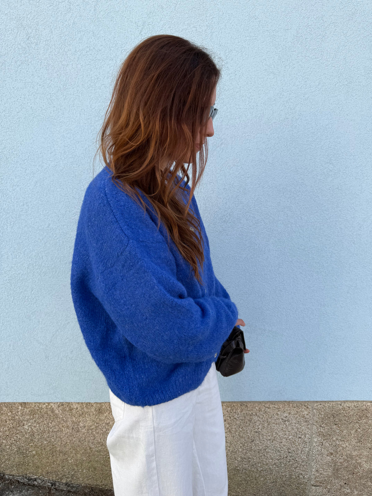 Cardigan Olívia - Azul