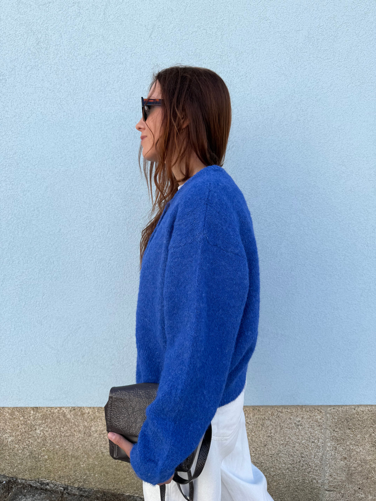 Cardigan Olívia - Azul