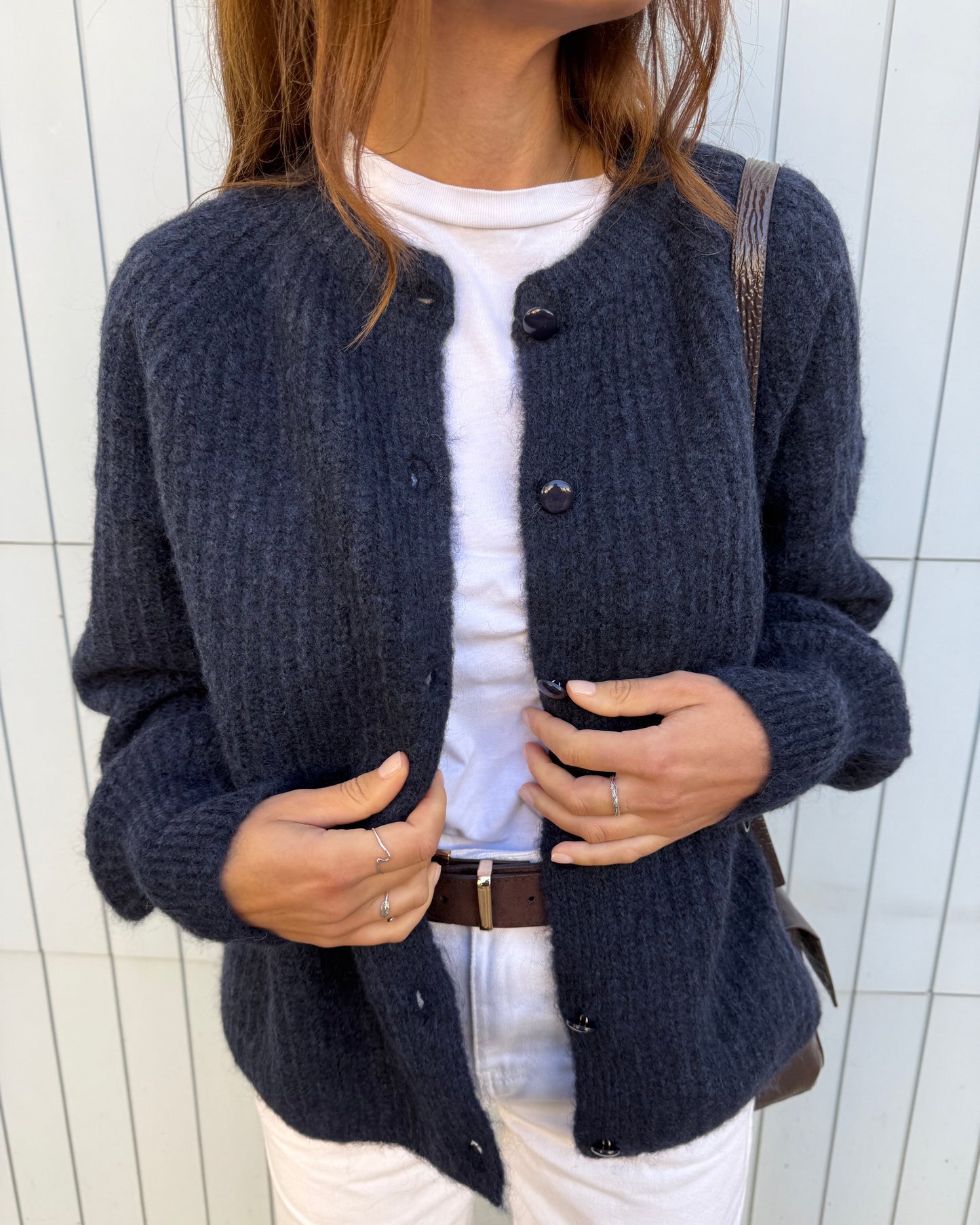 Cardigan Amélia - Azul Marinho