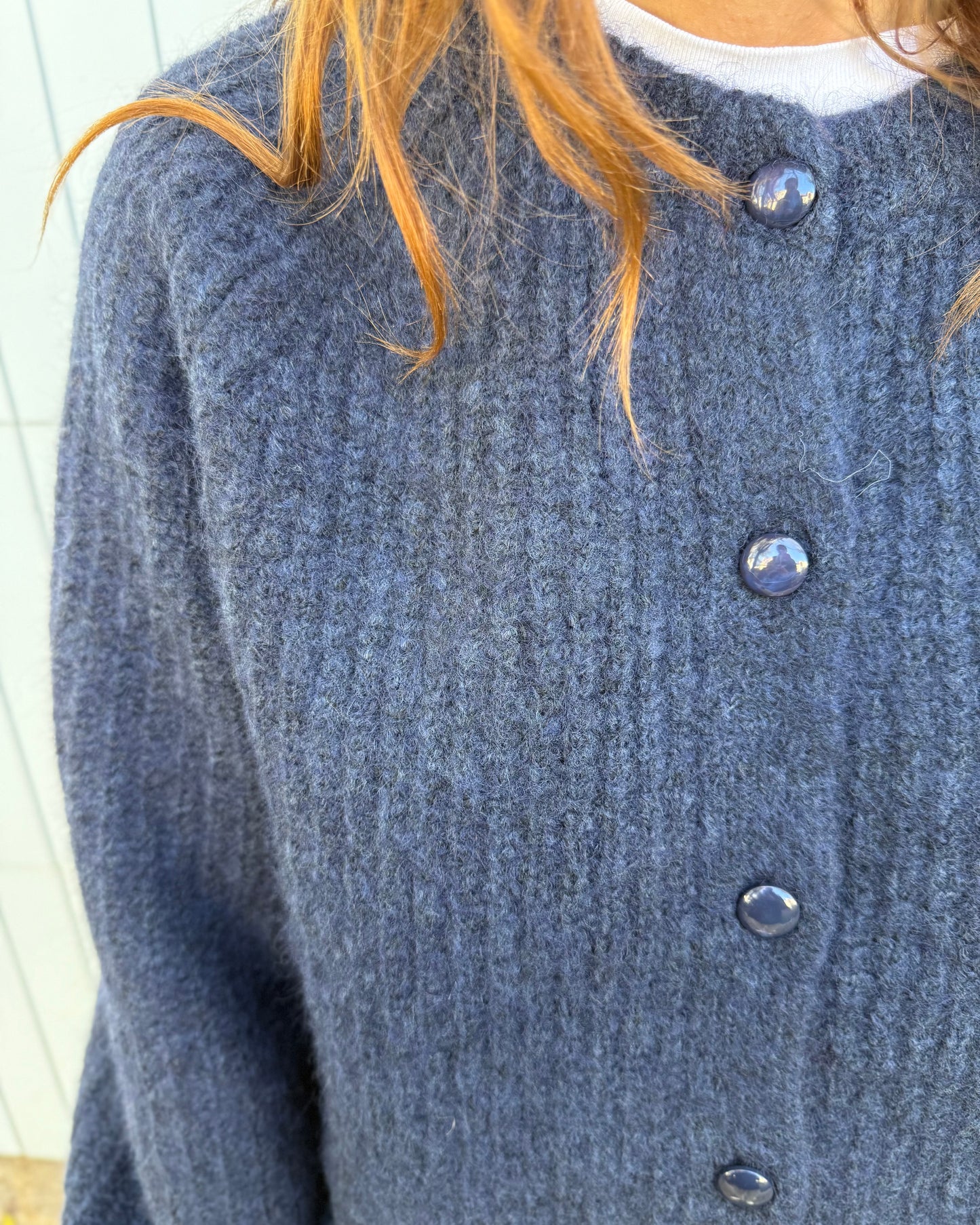 Cardigan Amélia - Azul Marinho