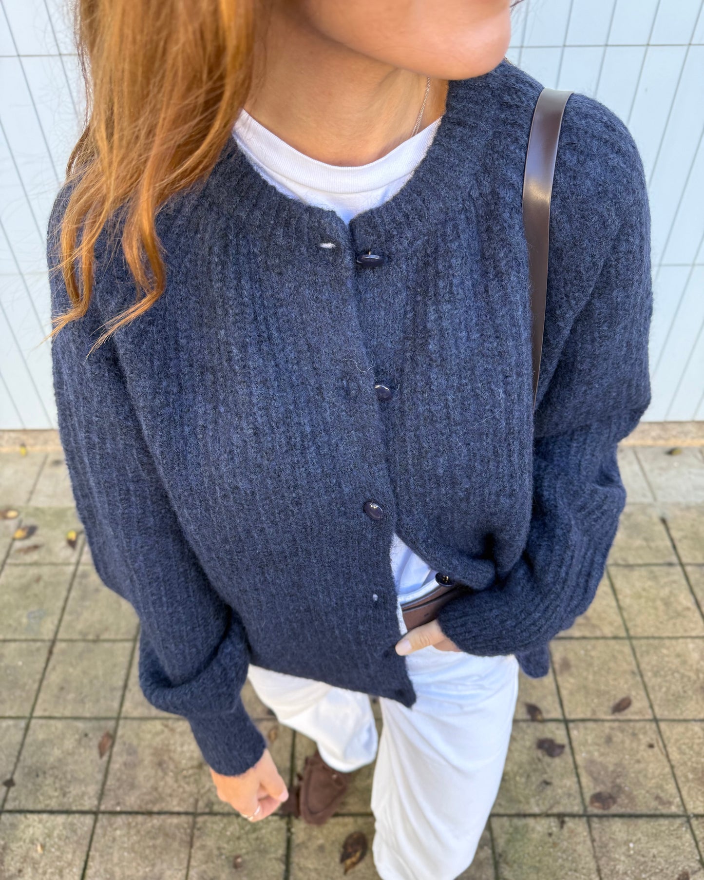 Cardigan Amélia - Azul Marinho