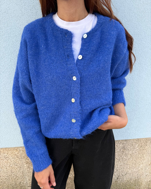 Cardigan Olívia - Azul
