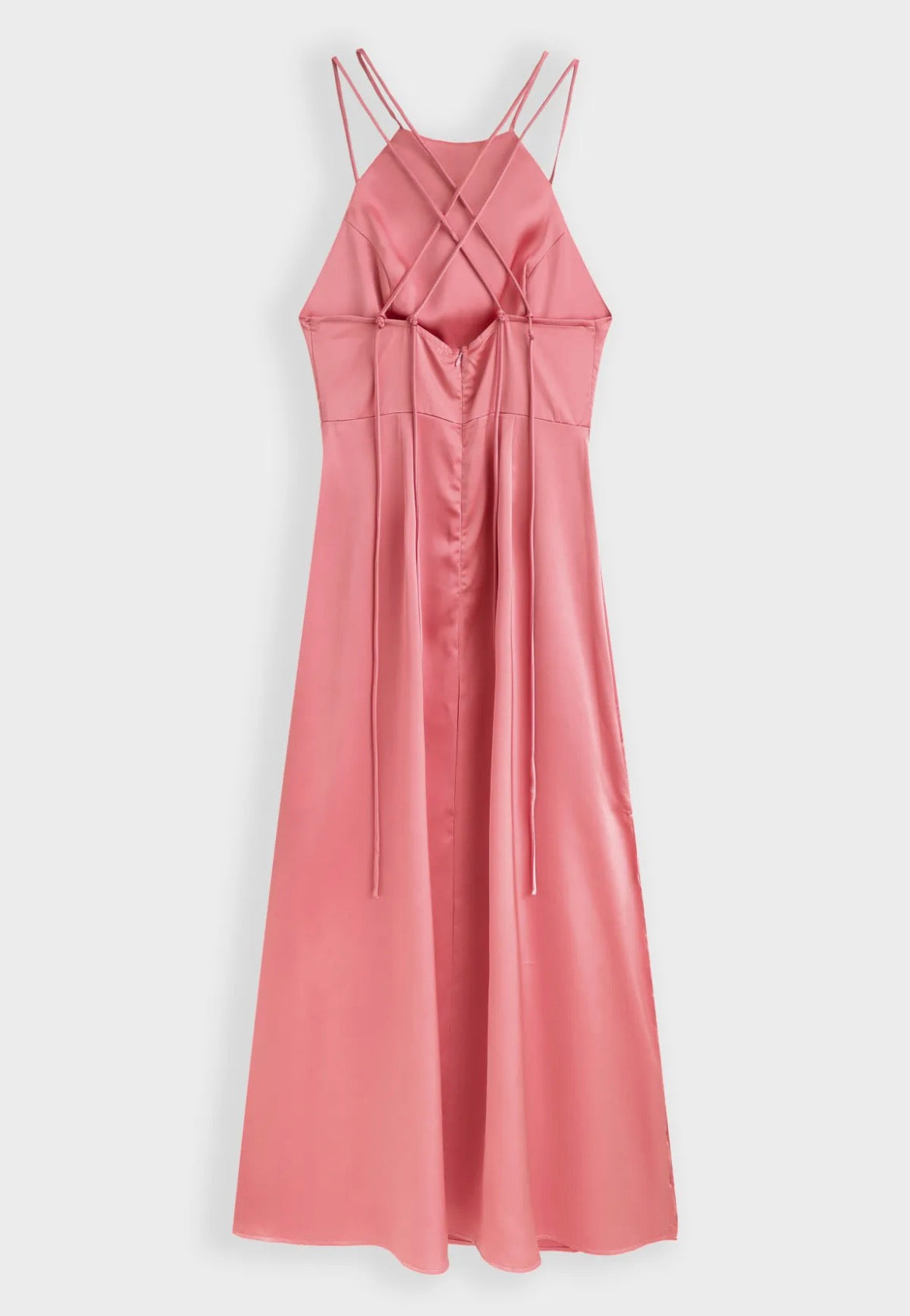 Vestido Guadalupe - Acetinado Rosa