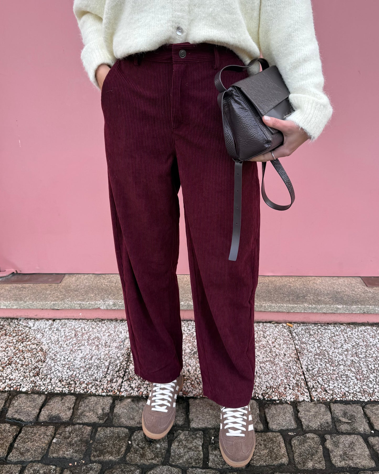 Calças de Bombazina em Bordeaux