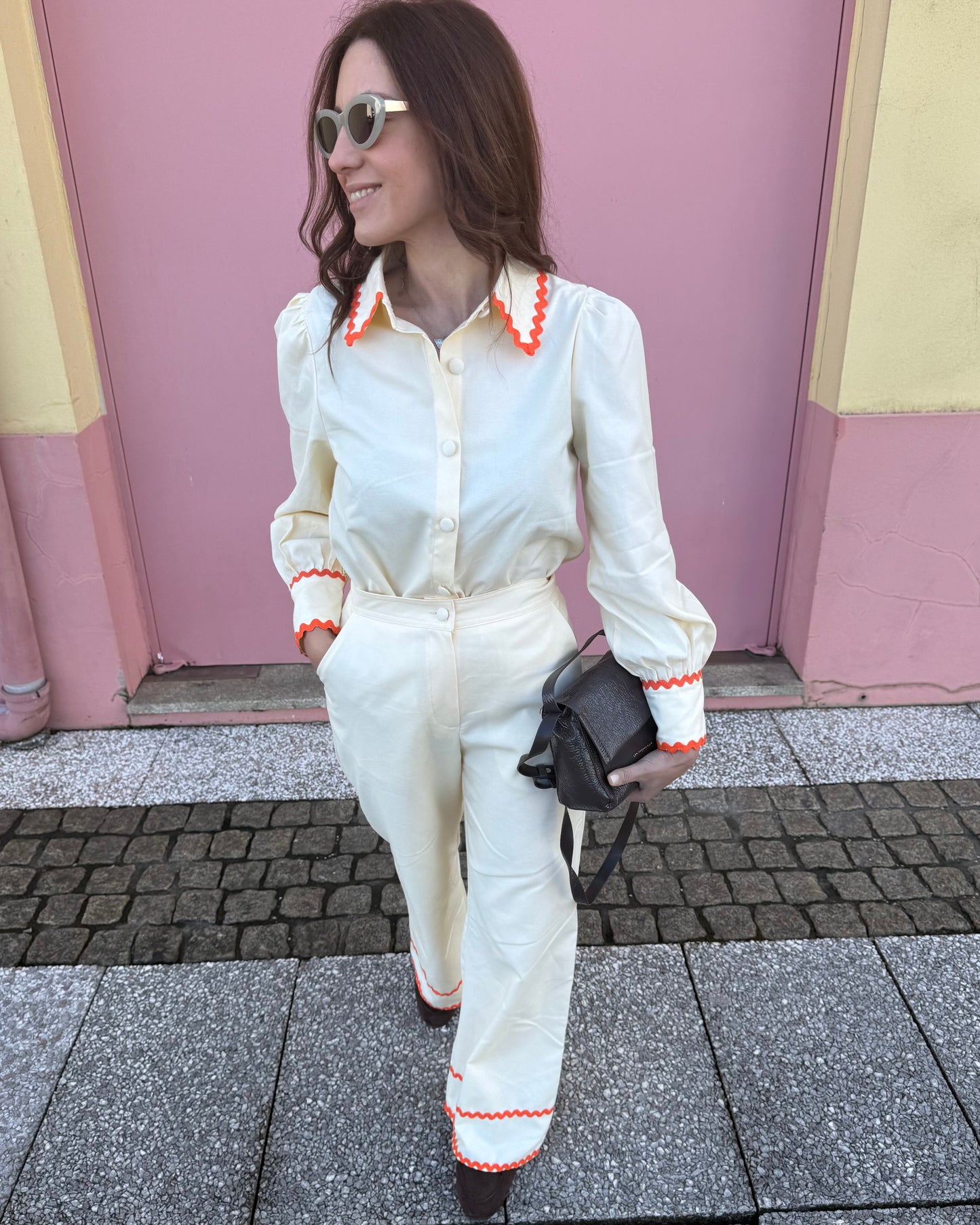 Camisa Siena - Amarelo Pastel