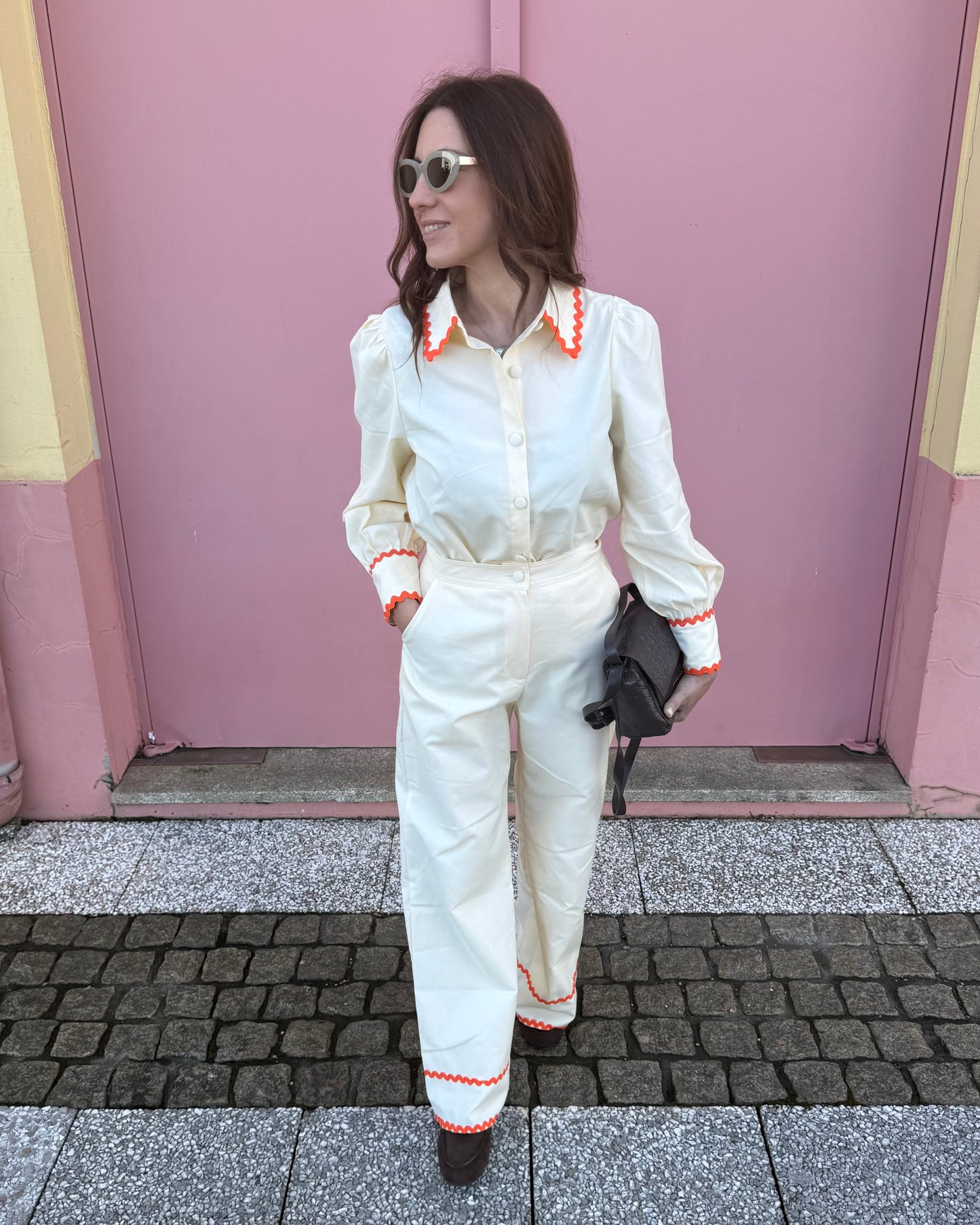 Camisa Siena - Amarelo Pastel