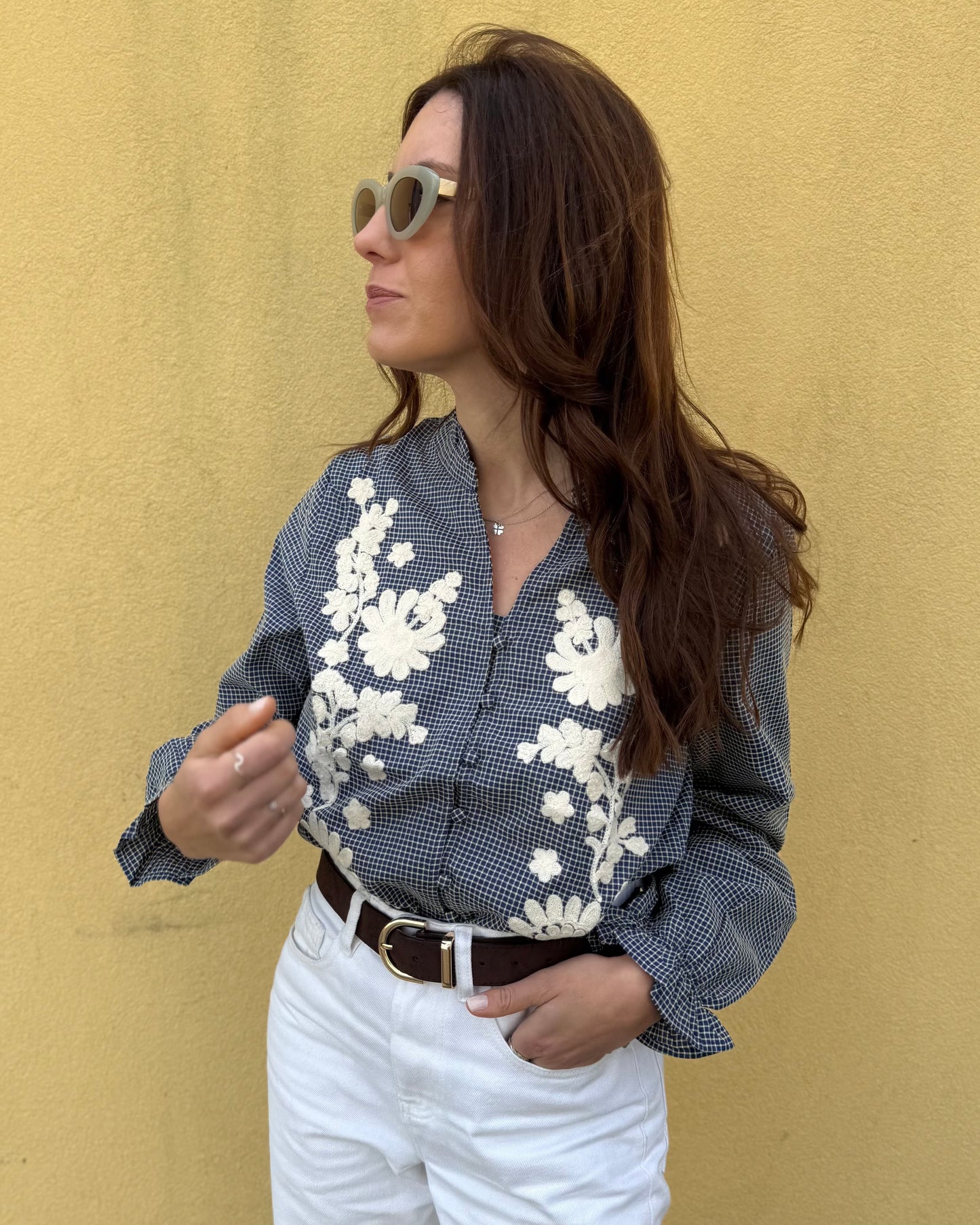 Camisa Amalfi - Azul Marinho