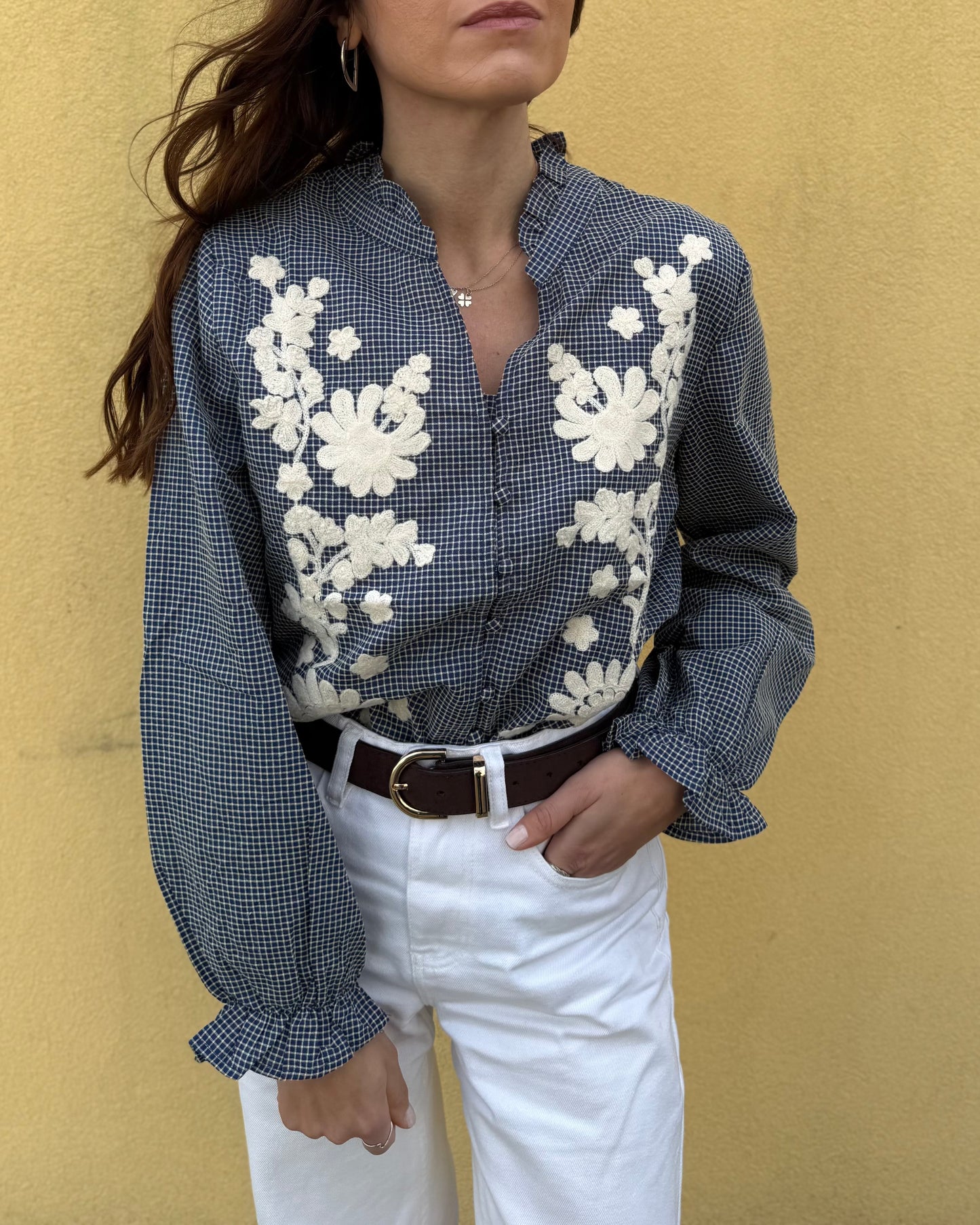 Camisa Amalfi - Azul Marinho