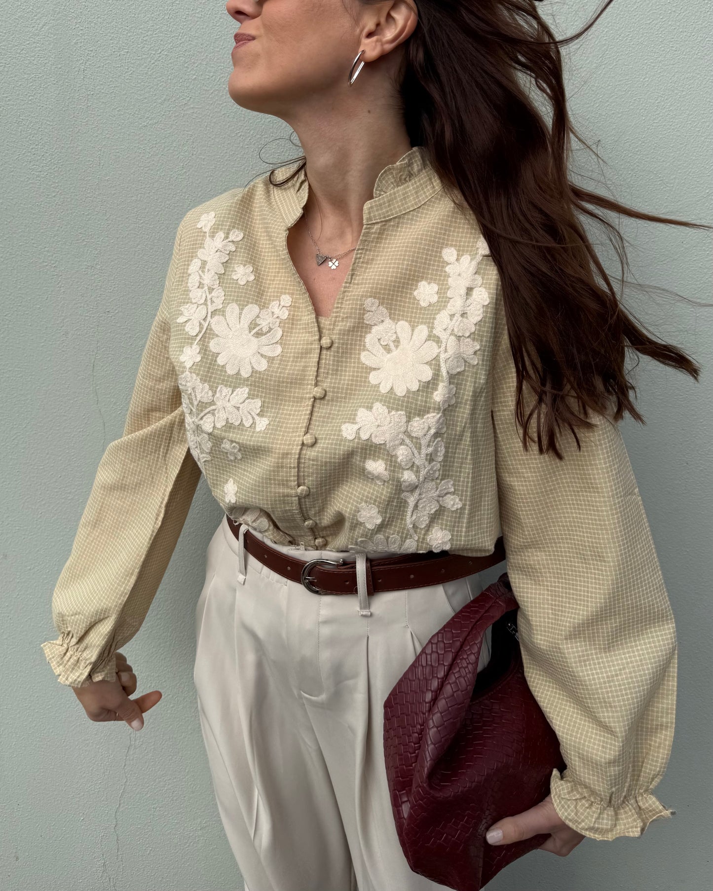 Camisa Amalfi - Mostarda