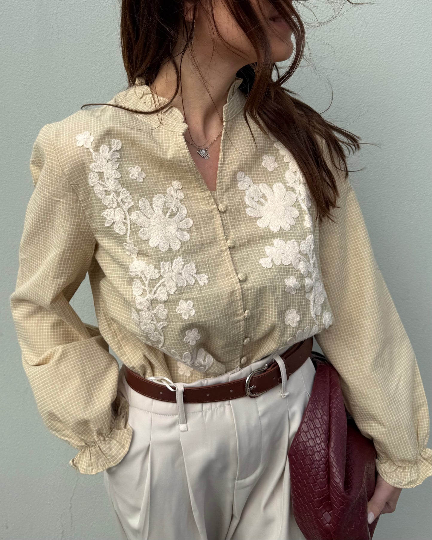 Camisa Amalfi - Mostarda