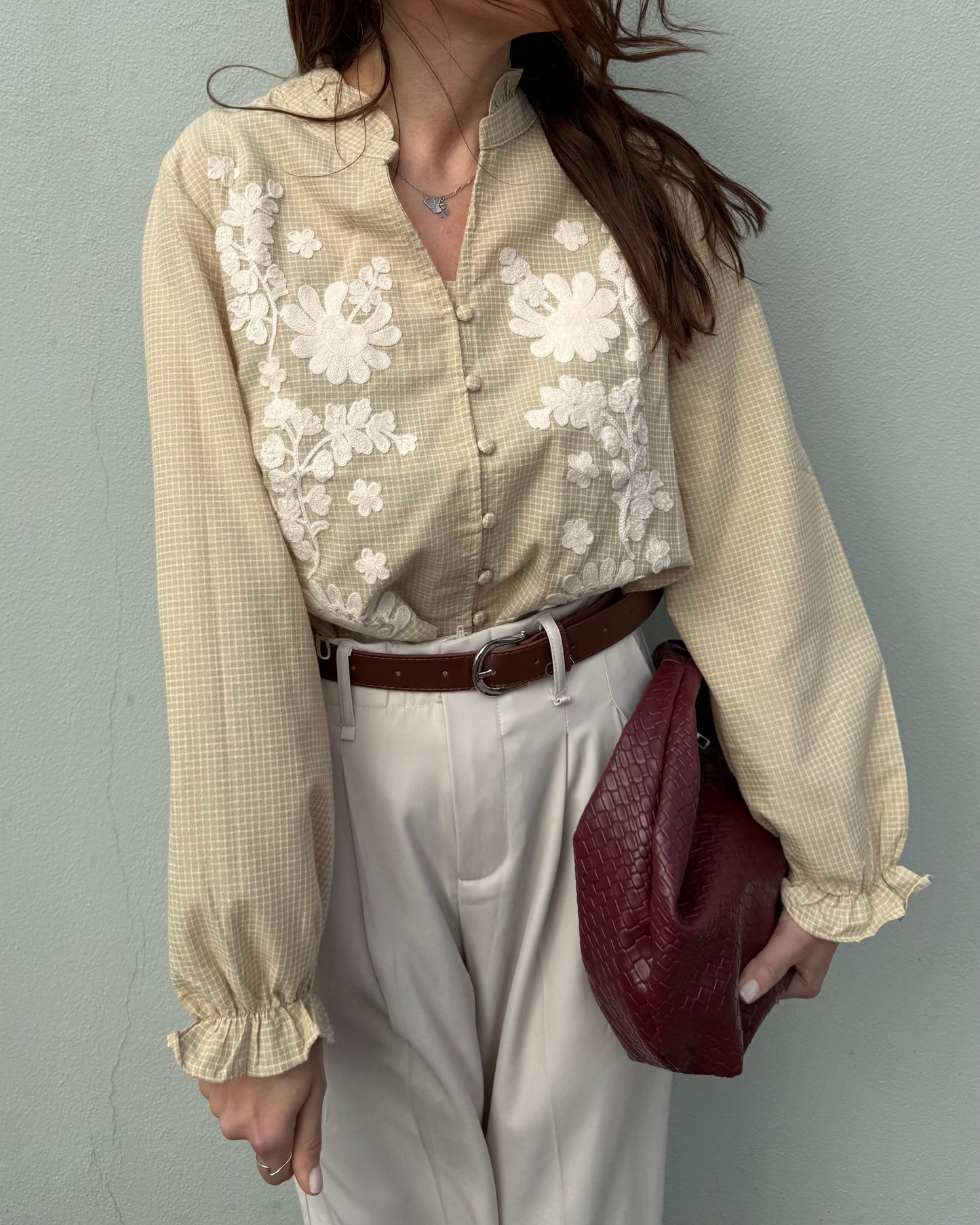 Camisa Amalfi - Mostarda