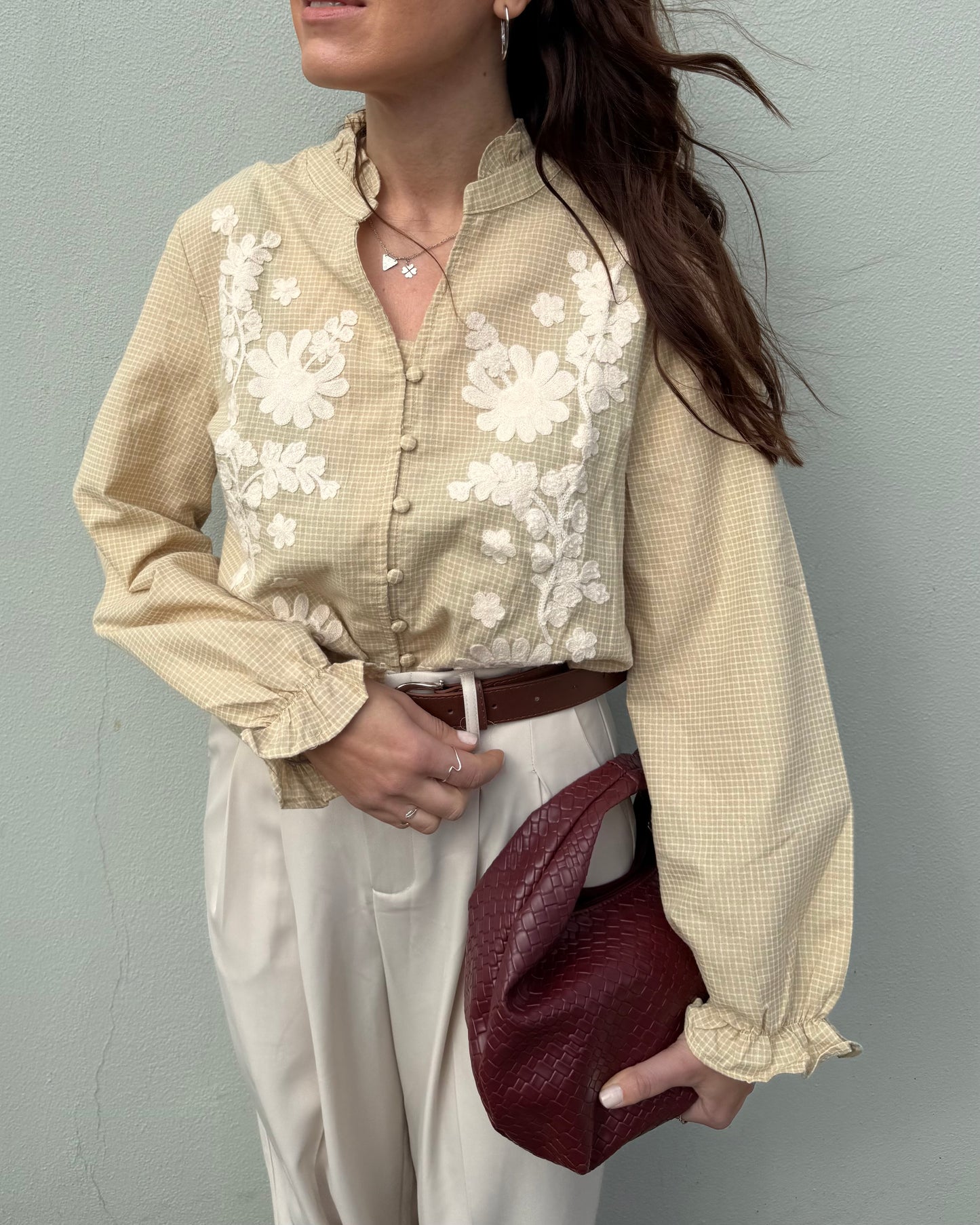 Camisa Amalfi - Mostarda