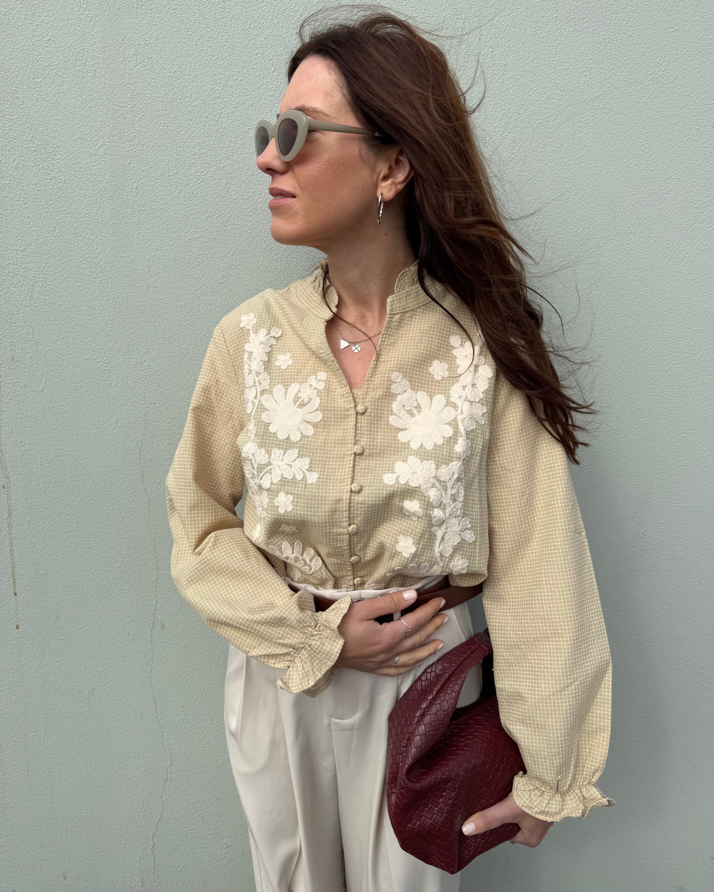 Camisa Amalfi - Mostarda