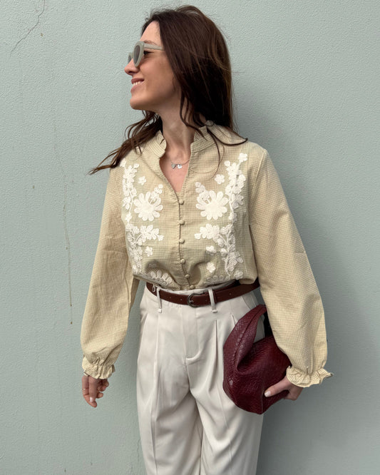 Camisa Amalfi - Mostarda