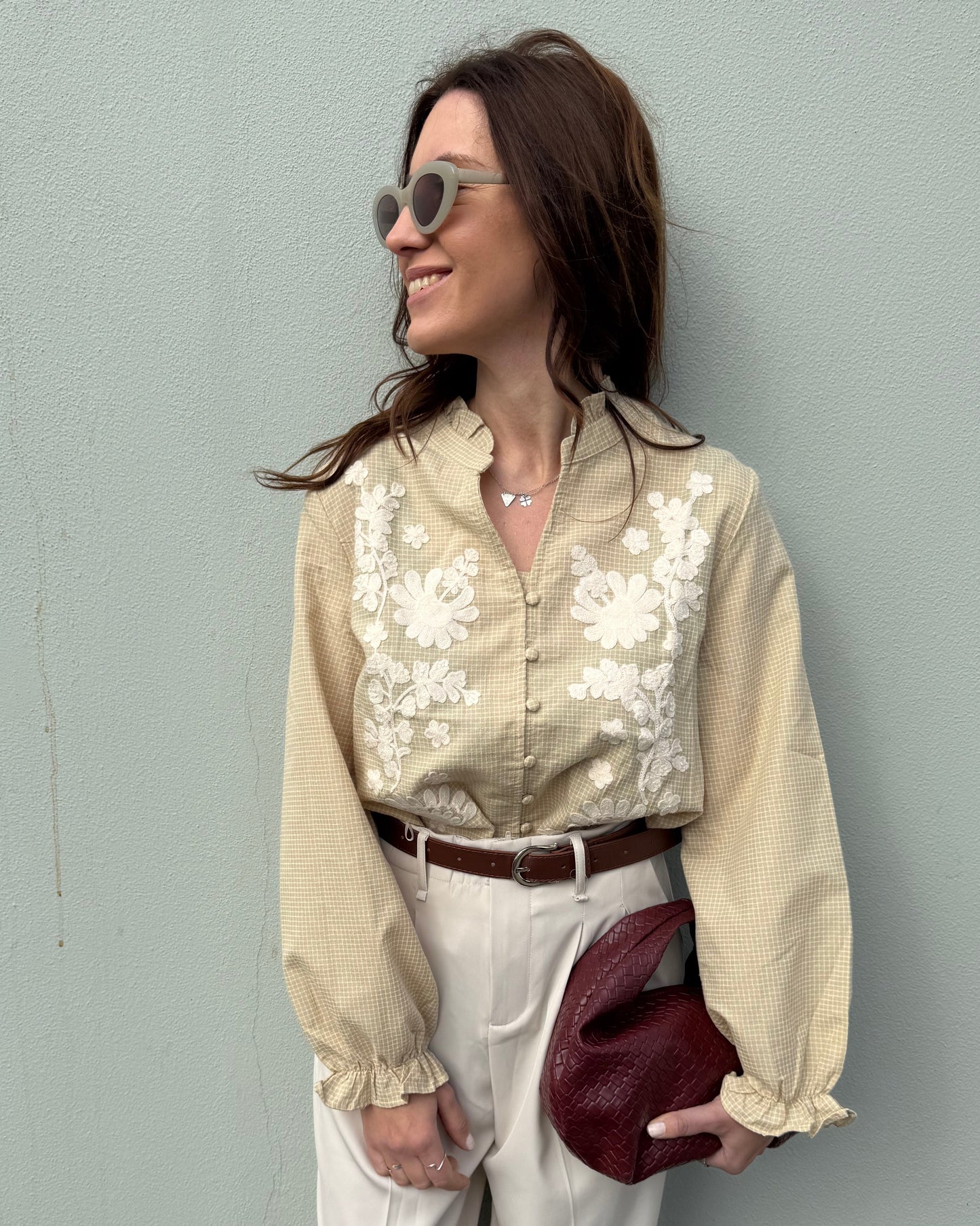 Camisa Amalfi - Mostarda