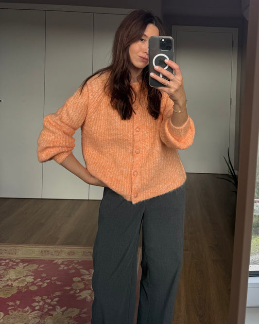 Cardigan Amélia - Laranja