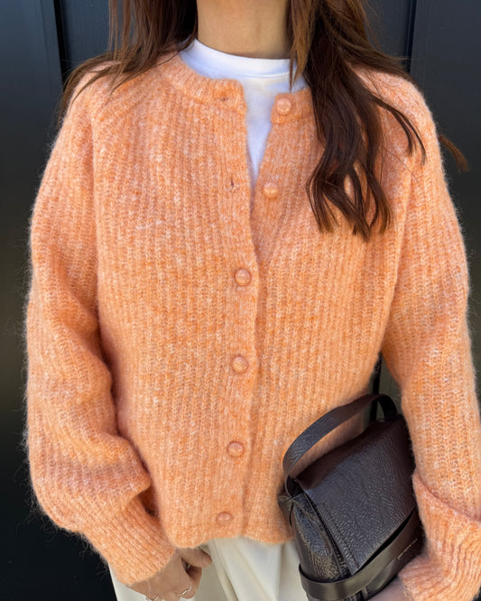 Cardigan Amélia - Laranja