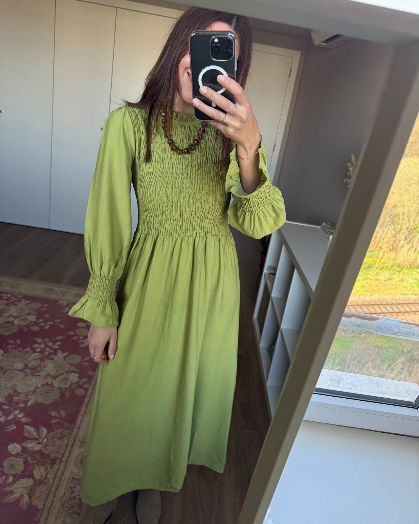 Vestido Matilde - Verde Oliva