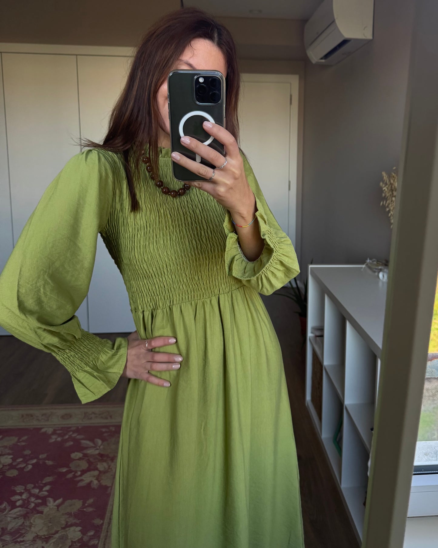 Vestido Matilde - Verde Oliva