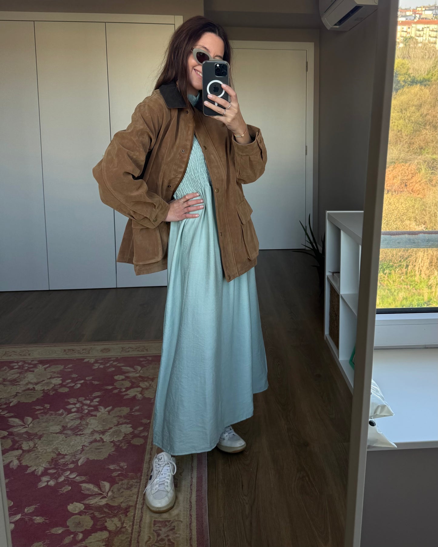 Vestido Matilde- Verde Água ( Pré-venda - Envio até 04/04)