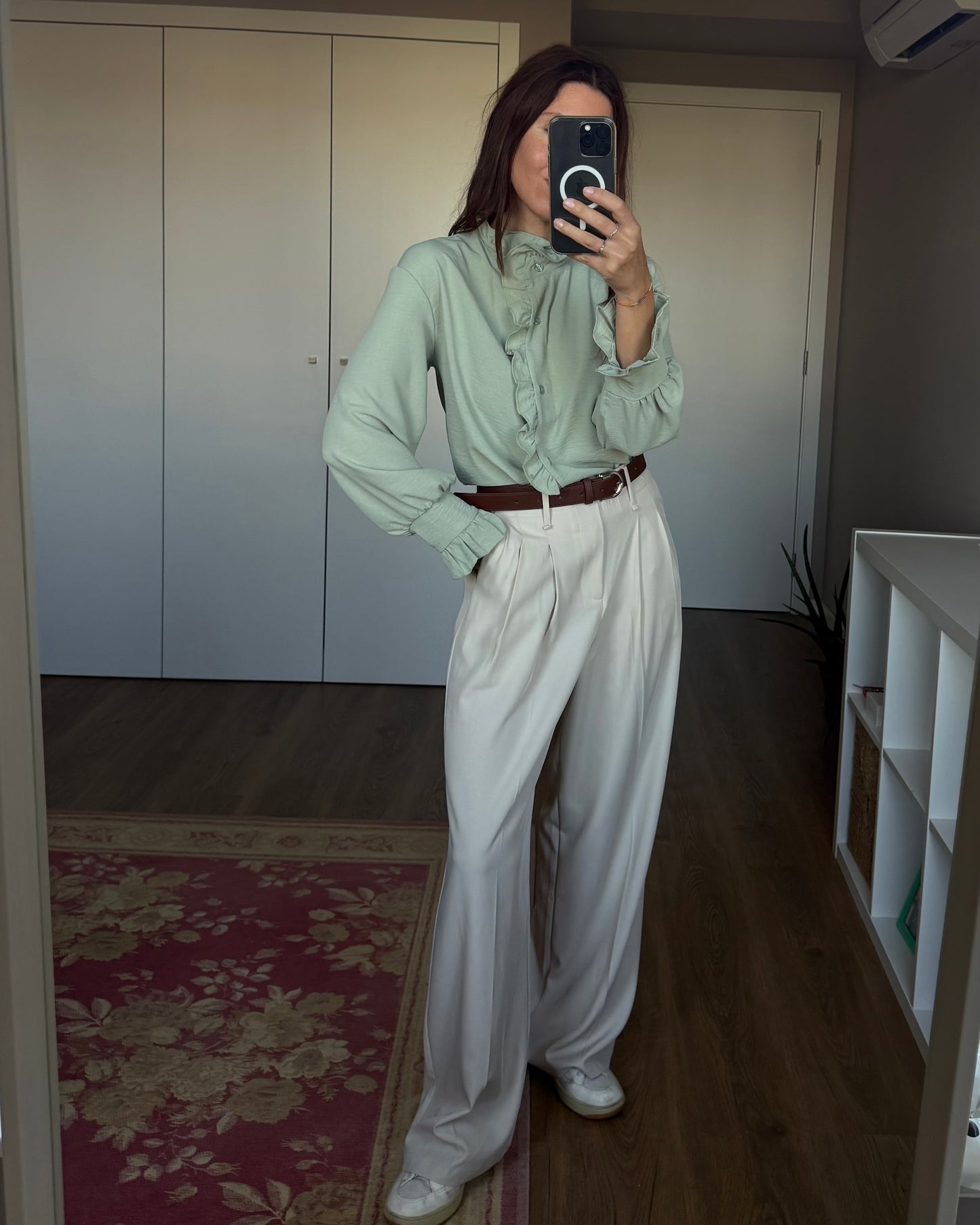 Camisa Amélie - Verde Água