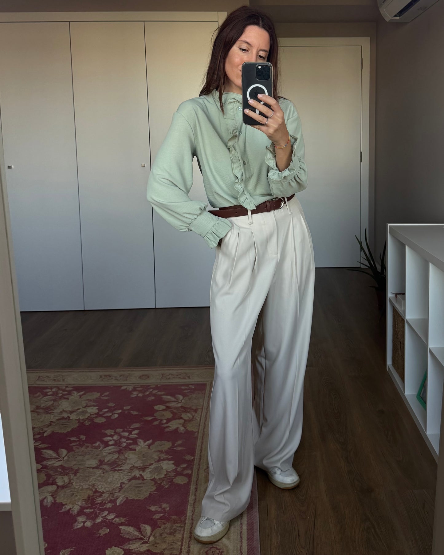 Camisa Amélie - Verde Água