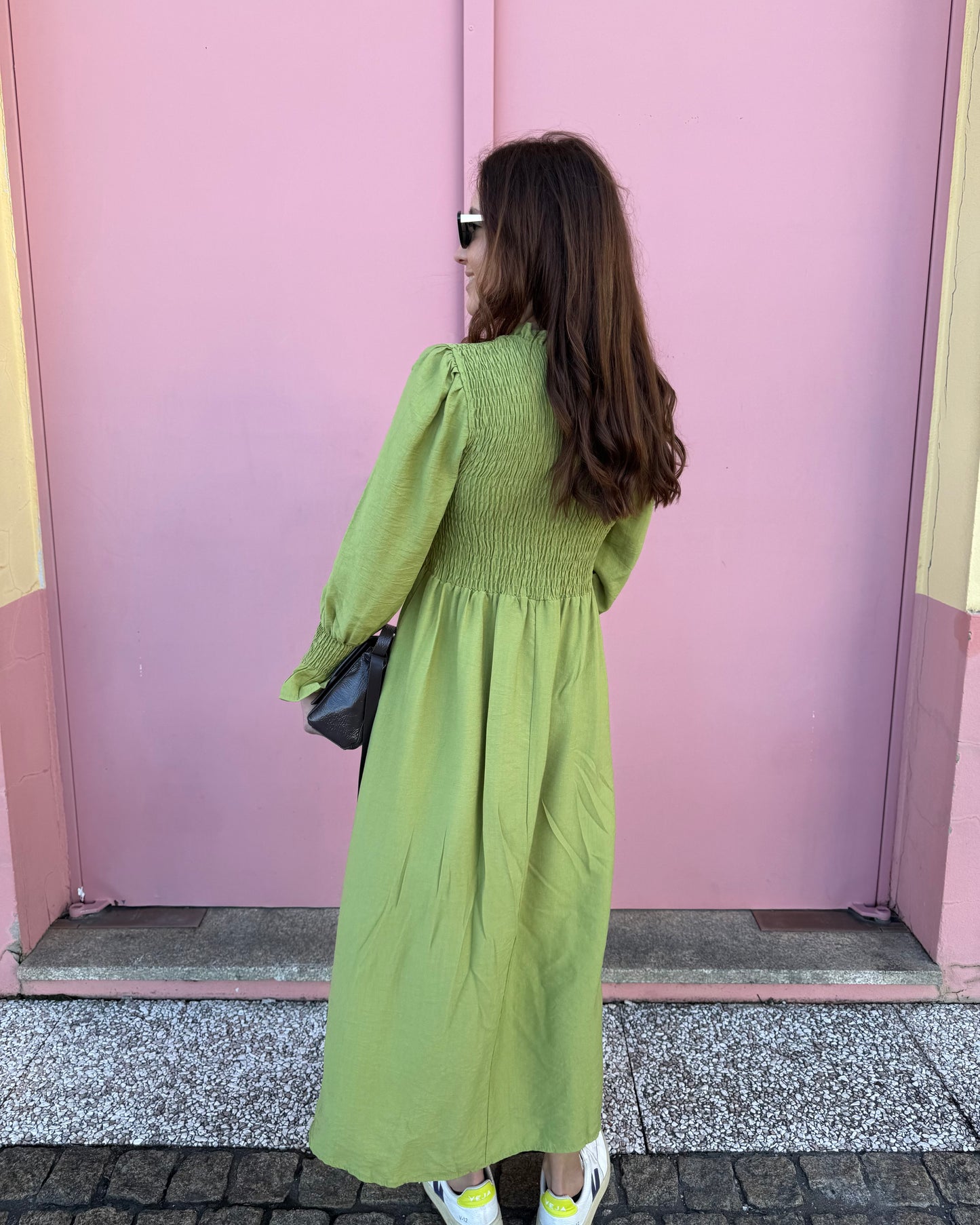 Vestido Matilde - Verde Oliva