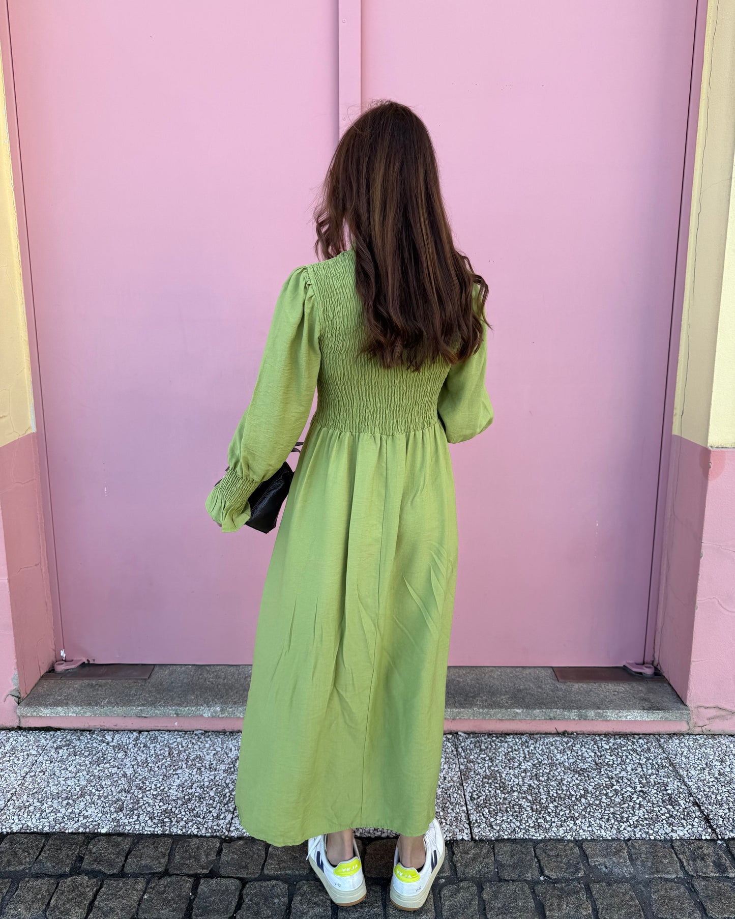 Vestido Matilde - Verde Oliva