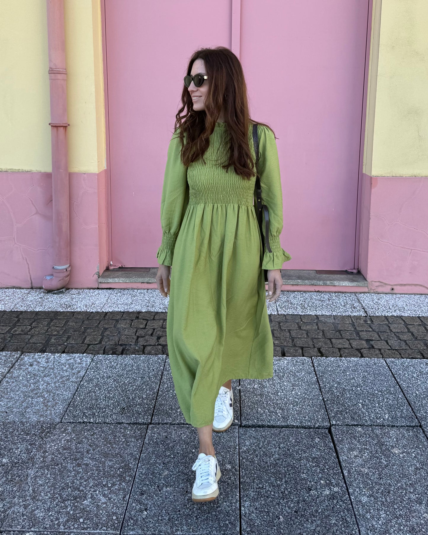 Vestido Matilde - Verde Oliva