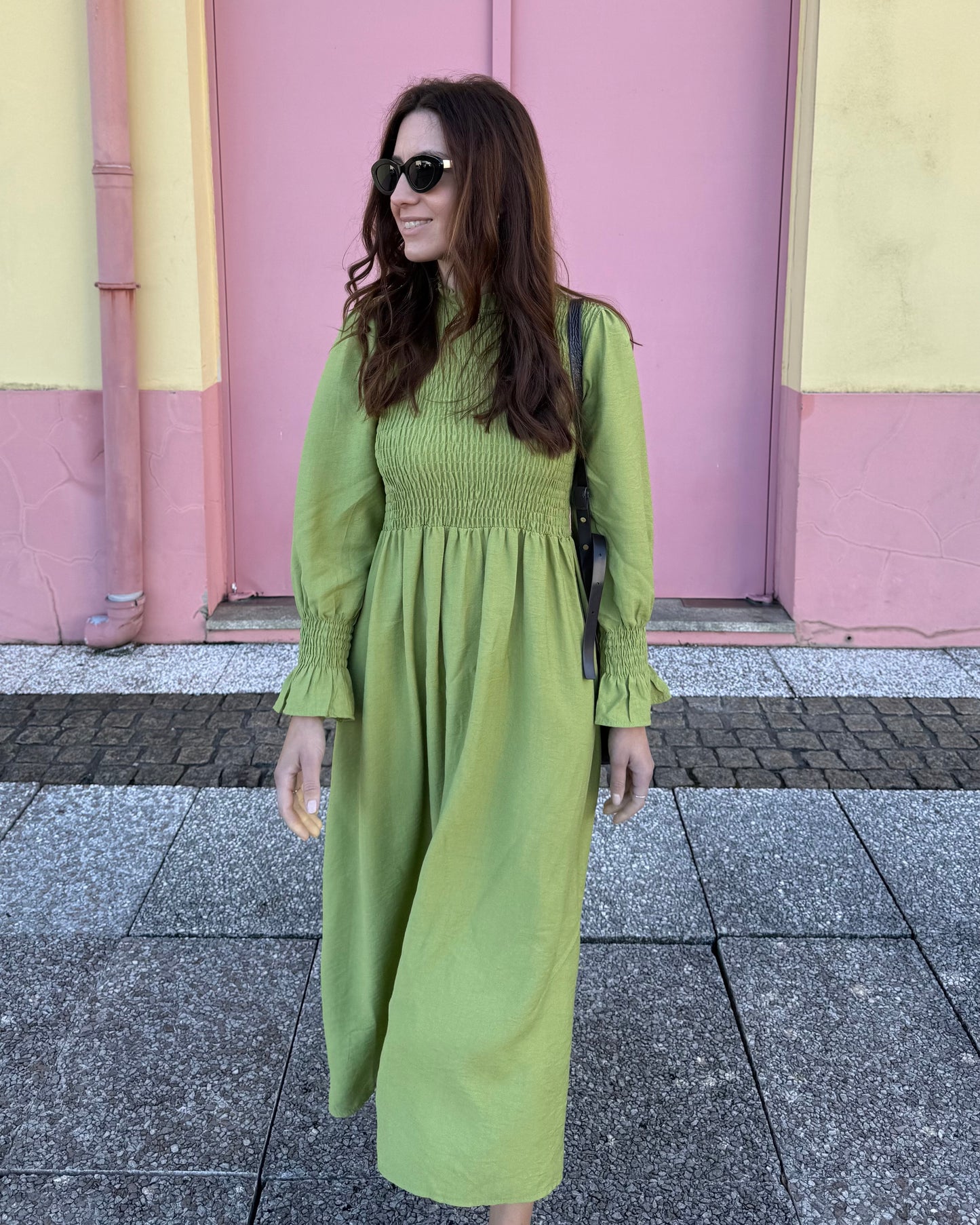 Vestido Matilde - Verde Oliva
