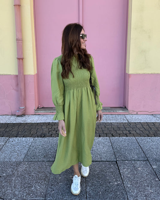 Vestido Matilde - Verde Oliva