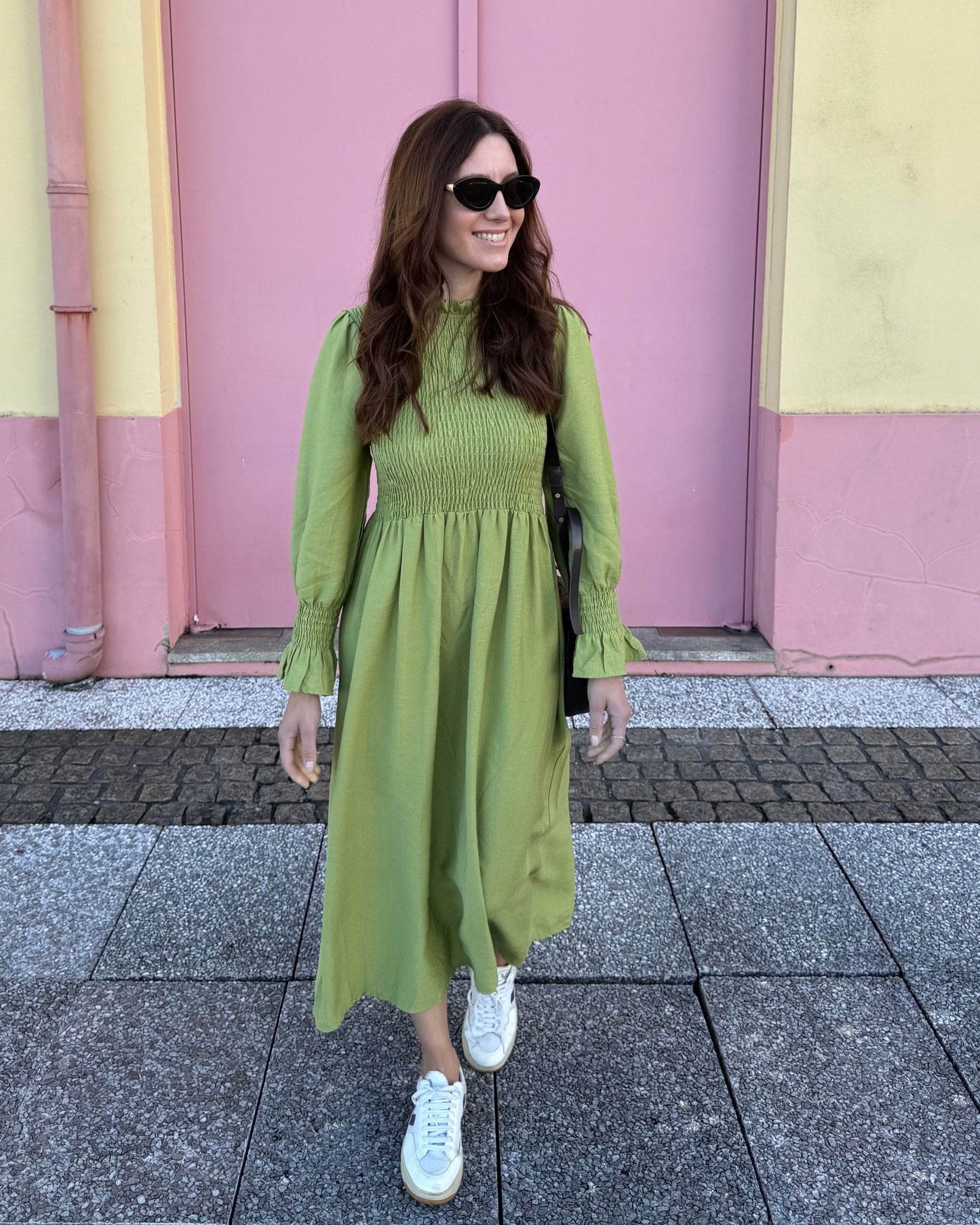 Vestido Matilde - Verde Oliva