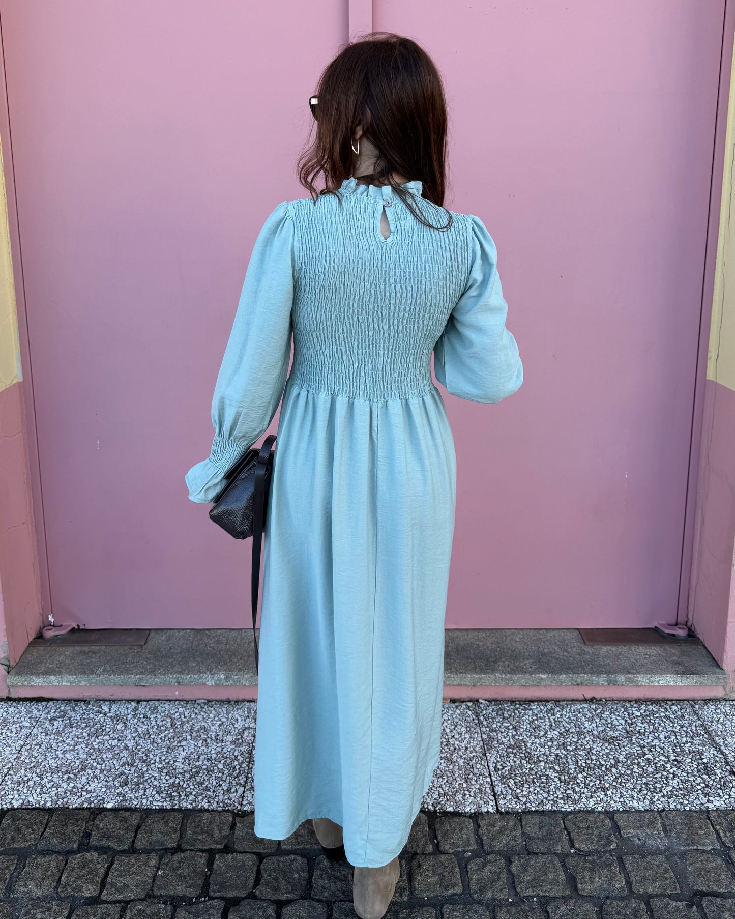 Vestido Matilde- Verde Água