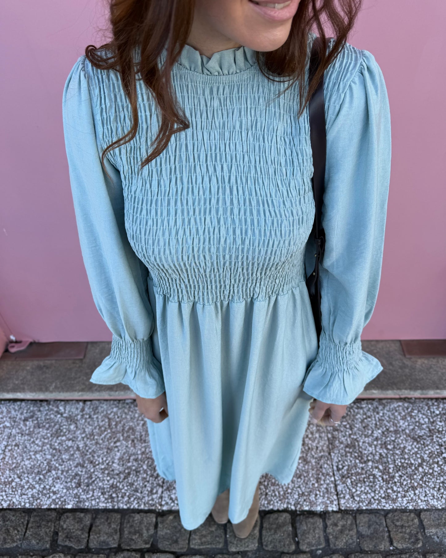 Vestido Matilde- Verde Água