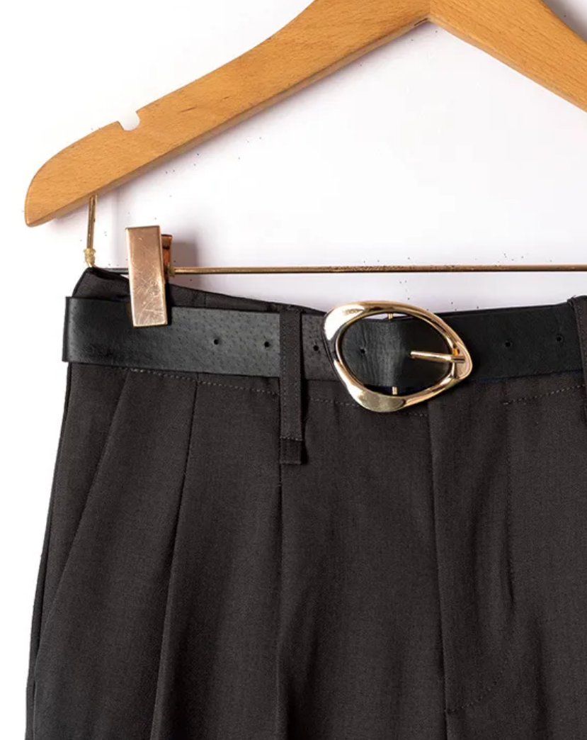 Calças de Alfaiataria Expresso - Preto