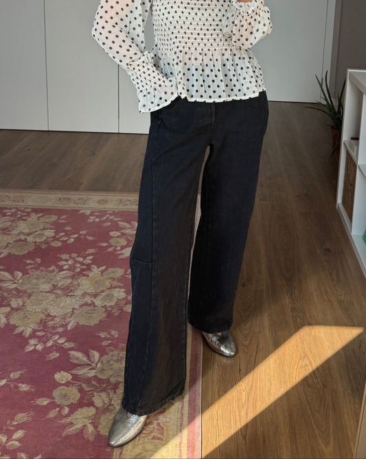 Jeans Baloon - Preto