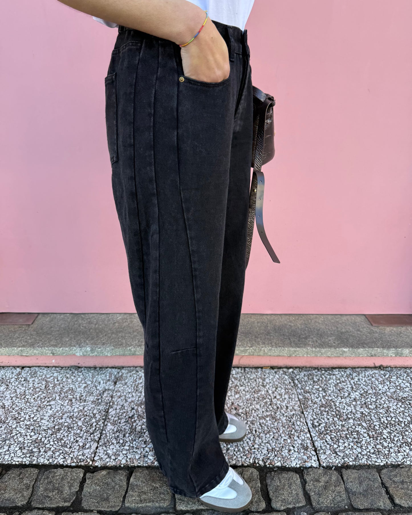 Perfect Jeans - Preto ( Cintura Elástica)