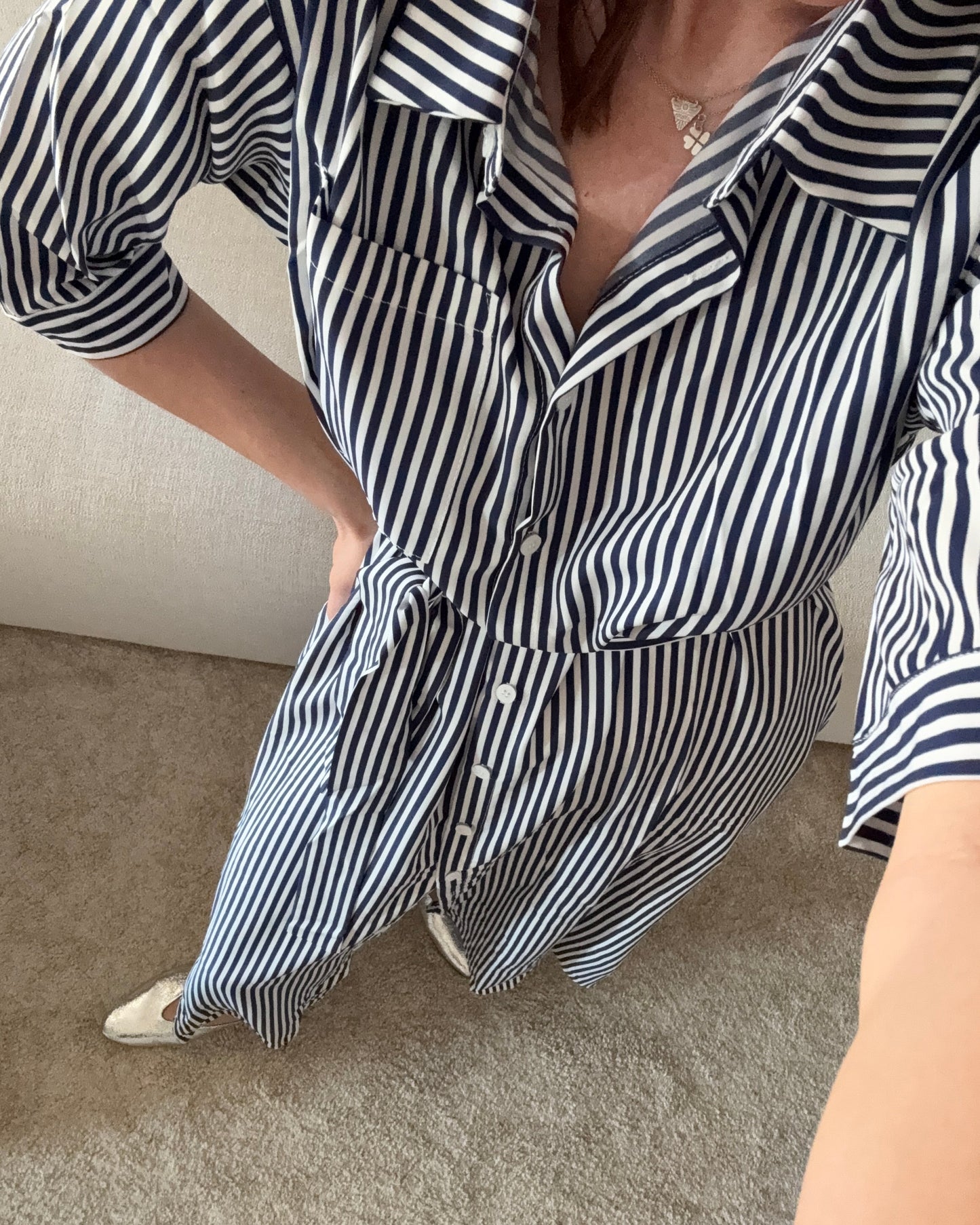 Vestido Camiseiro Positano