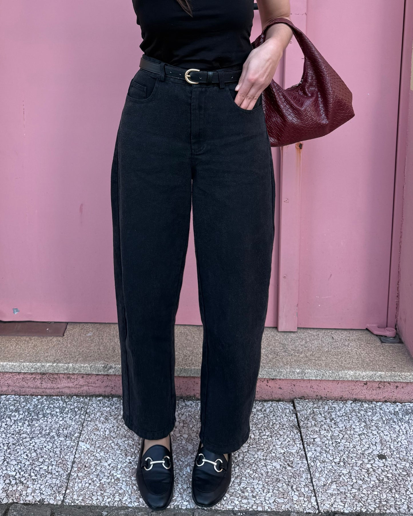 Jeans Preto -  Pré-venda - Envio até 22/05