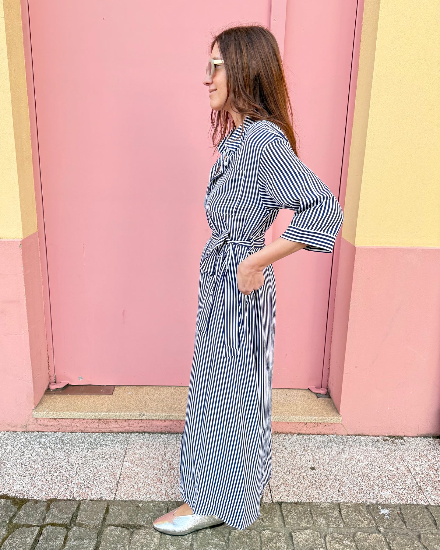 Vestido Camiseiro Positano