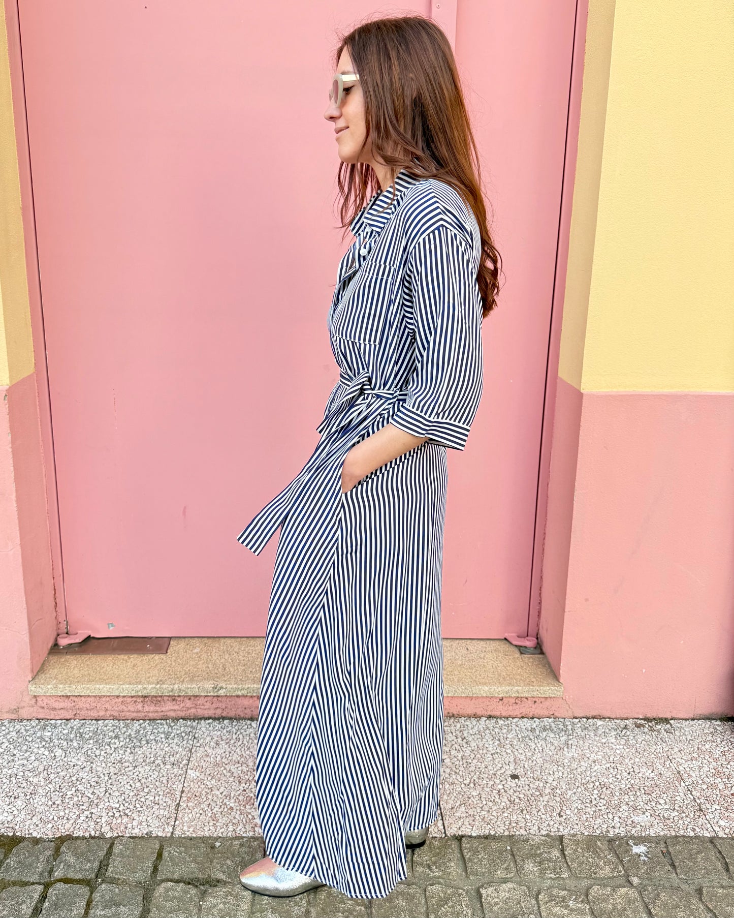 Vestido Camiseiro Positano