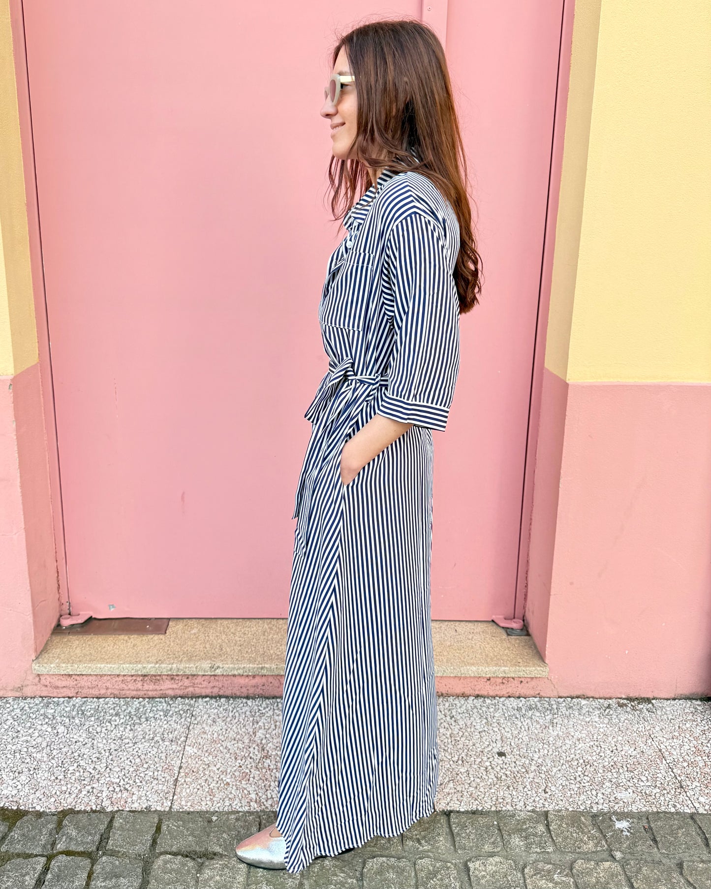 Vestido Camiseiro Positano