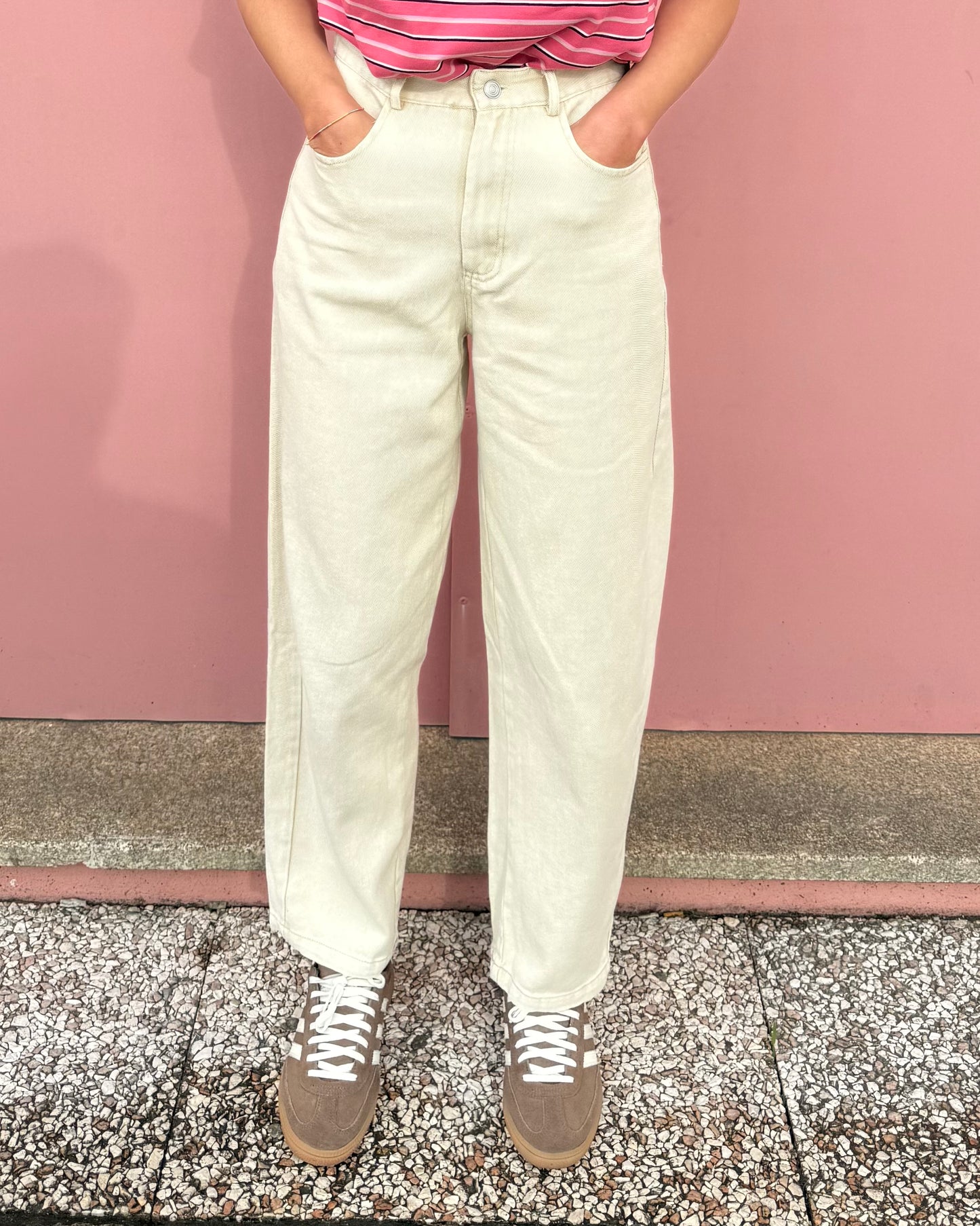 Jeans Creme