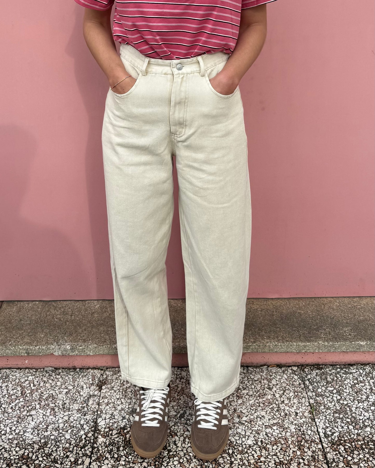 Jeans Creme
